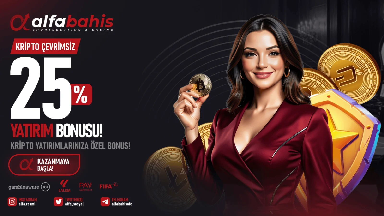 Kripto %25 Çevrimsiz Alfa Bahis