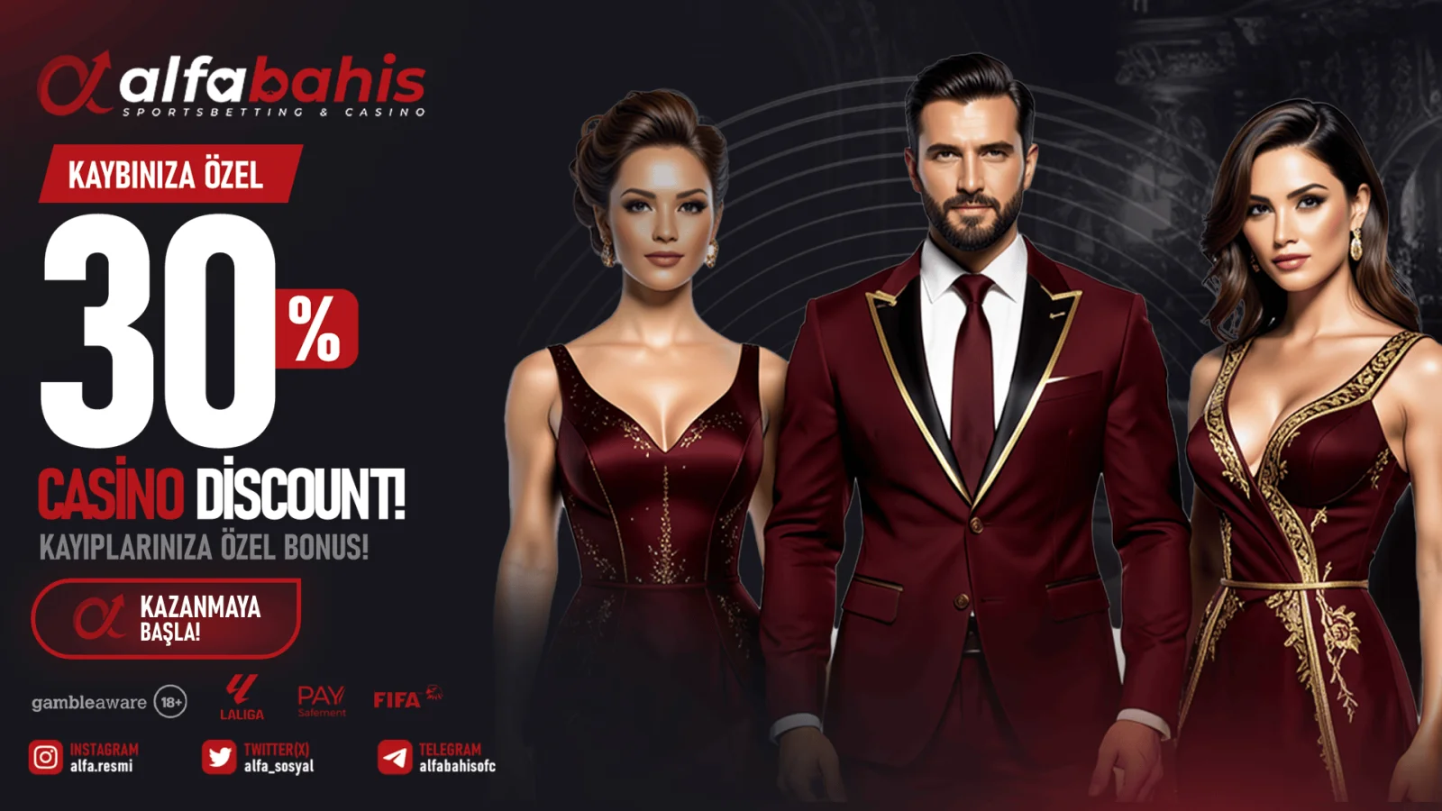 Alfa Bahis Casino %30 Discount